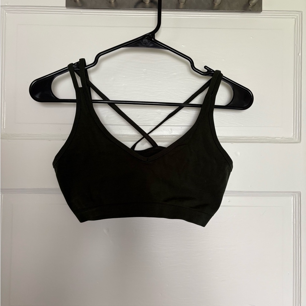 Alphalete Amplify Excel Bra in Central Park